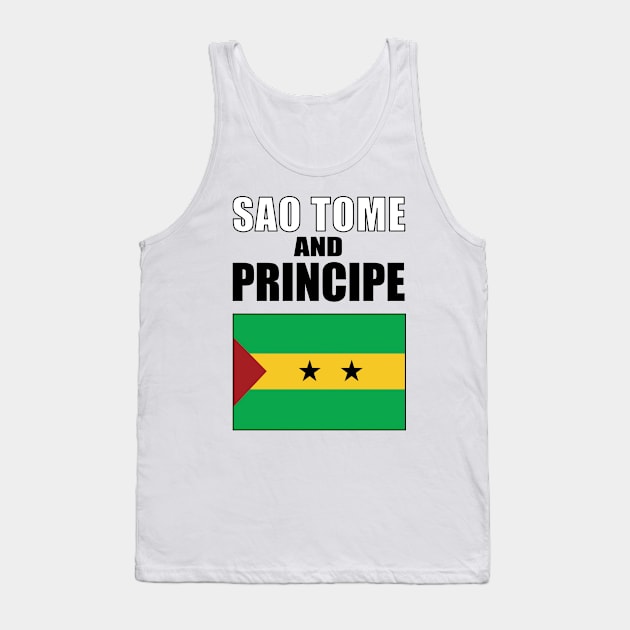 Flag of Sao Tome and Principe Tank Top by KewaleeTee